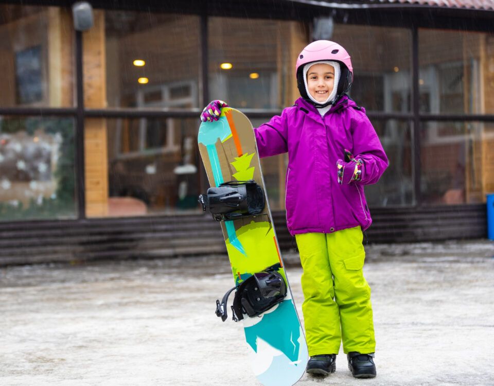 Echipament de ski pentru copii