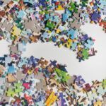 Puzzle de 1000 de piese pentru copii.