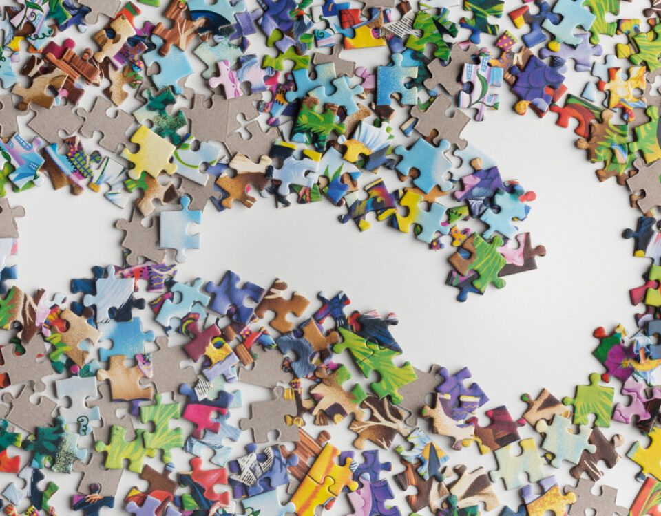 Puzzle de 1000 de piese pentru copii.