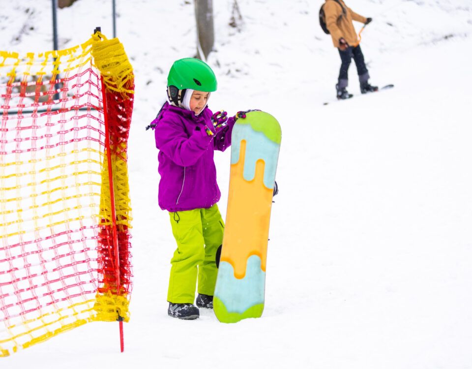 Tabără de ski copii